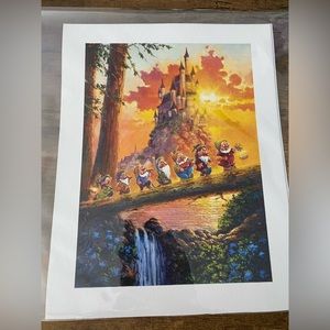 Seven Dwarves Art Print